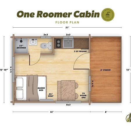 Cowan Creek Lodges 森特 外观 照片